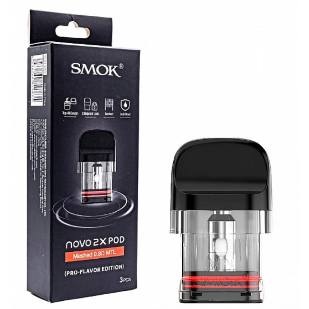 Smok Novo 2X Meshed MTL Картридж 0.8Ohm - Smok Картридж