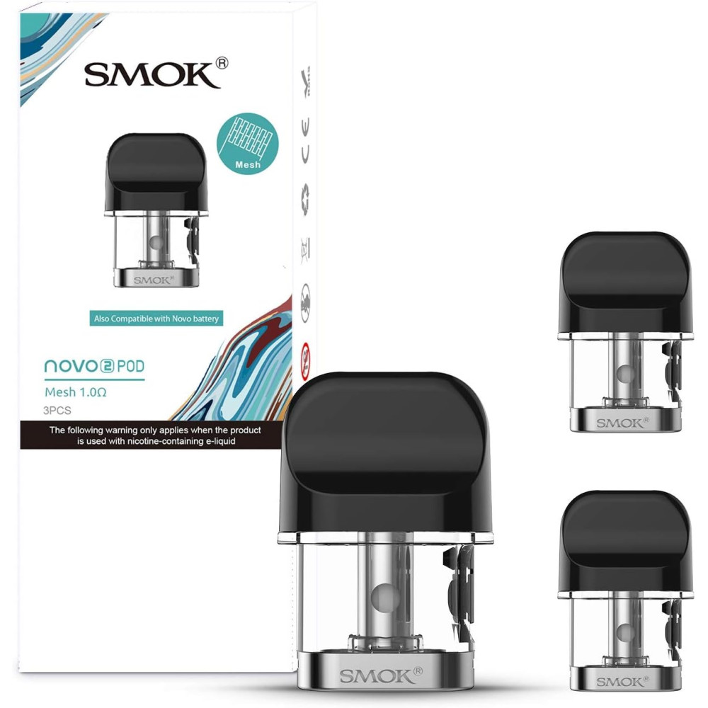 Smok Novo 2 Mesh Картридж 1.0Ohm 2ml - Smok Картридж