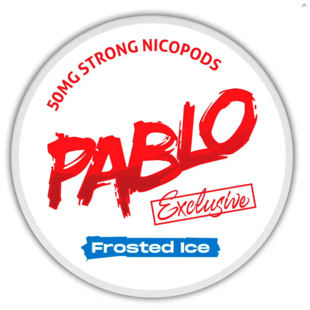 Паучі міцності Pablo Exclusive Frosted Ice (Заморожений Лід) - Паучі міцності Pablo