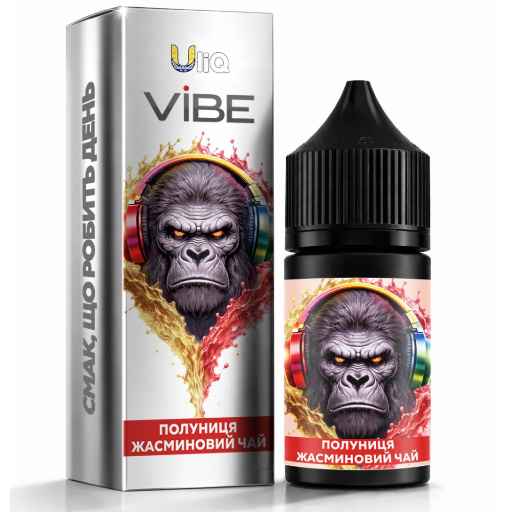 Ароматизатор Uliq VIBE Полуниця Жасминовий Чай 30ml - Uliq Vibe 30ml