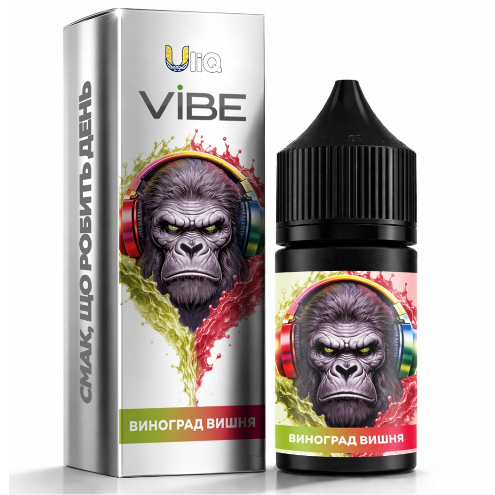 Ароматизатор Uliq VIBE Виноград Вишня 30ml - Uliq Vibe 30ml