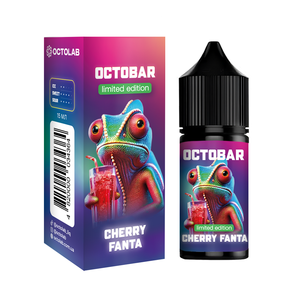 Octobar NFT Cherry Fanta(Вишнева Фанта) - Octobar NFT 30ml