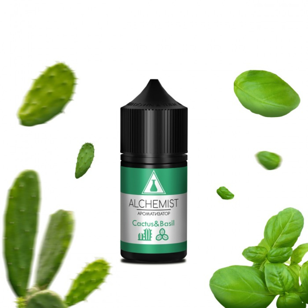 Ароматизатор Alchemist Cactus Basil (Кактус Базилік) 30ml - Alchemist 30ml