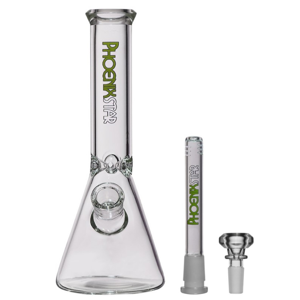 Скляний Бонг Phoenix Clear Beaker - Бонги