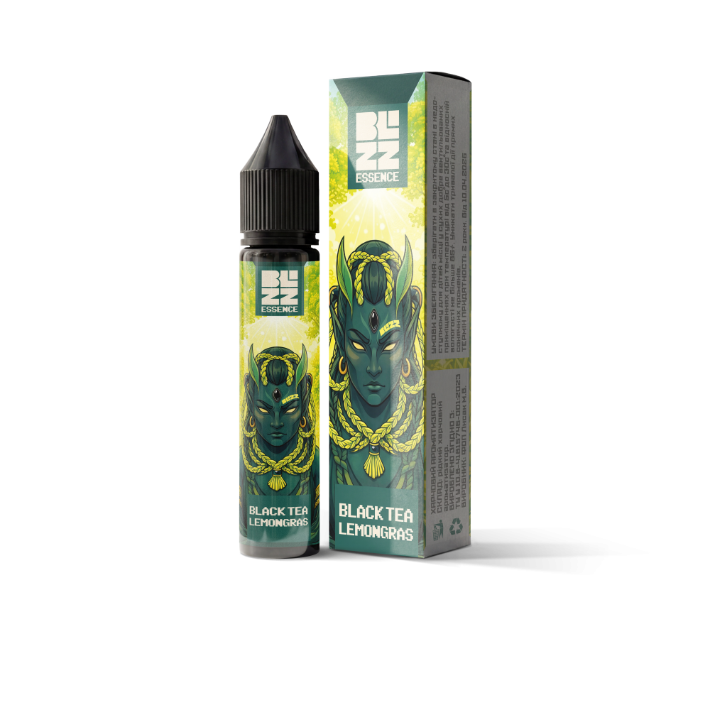 Ароматизатор Blizz Essense Black Tea Lemongrass (Чорний чай з Лимоном) 30ml - Blizz Essense 30ml