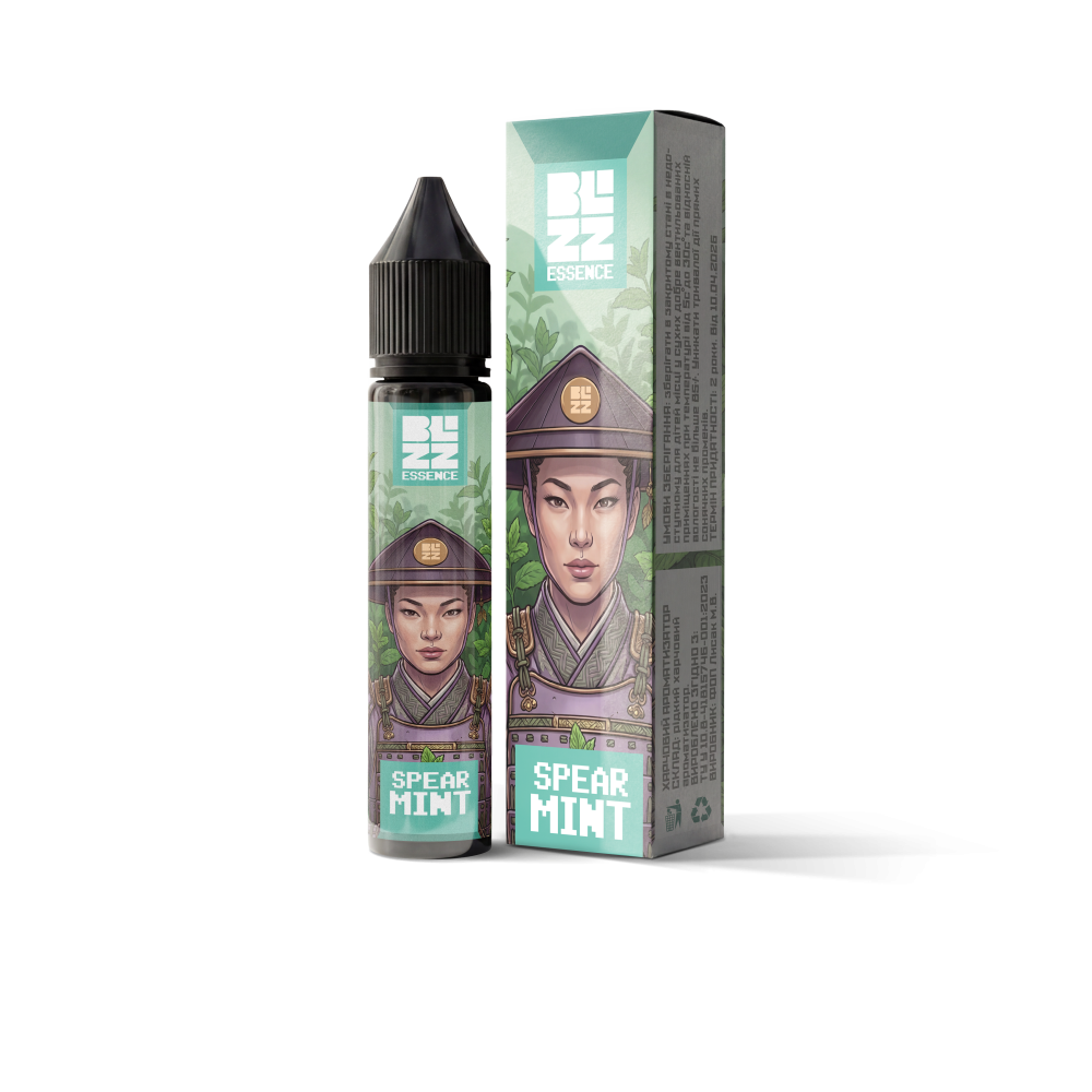Ароматизатор Blizz Essense Spearmint (М'ята) 30ml - Blizz Essense 30ml