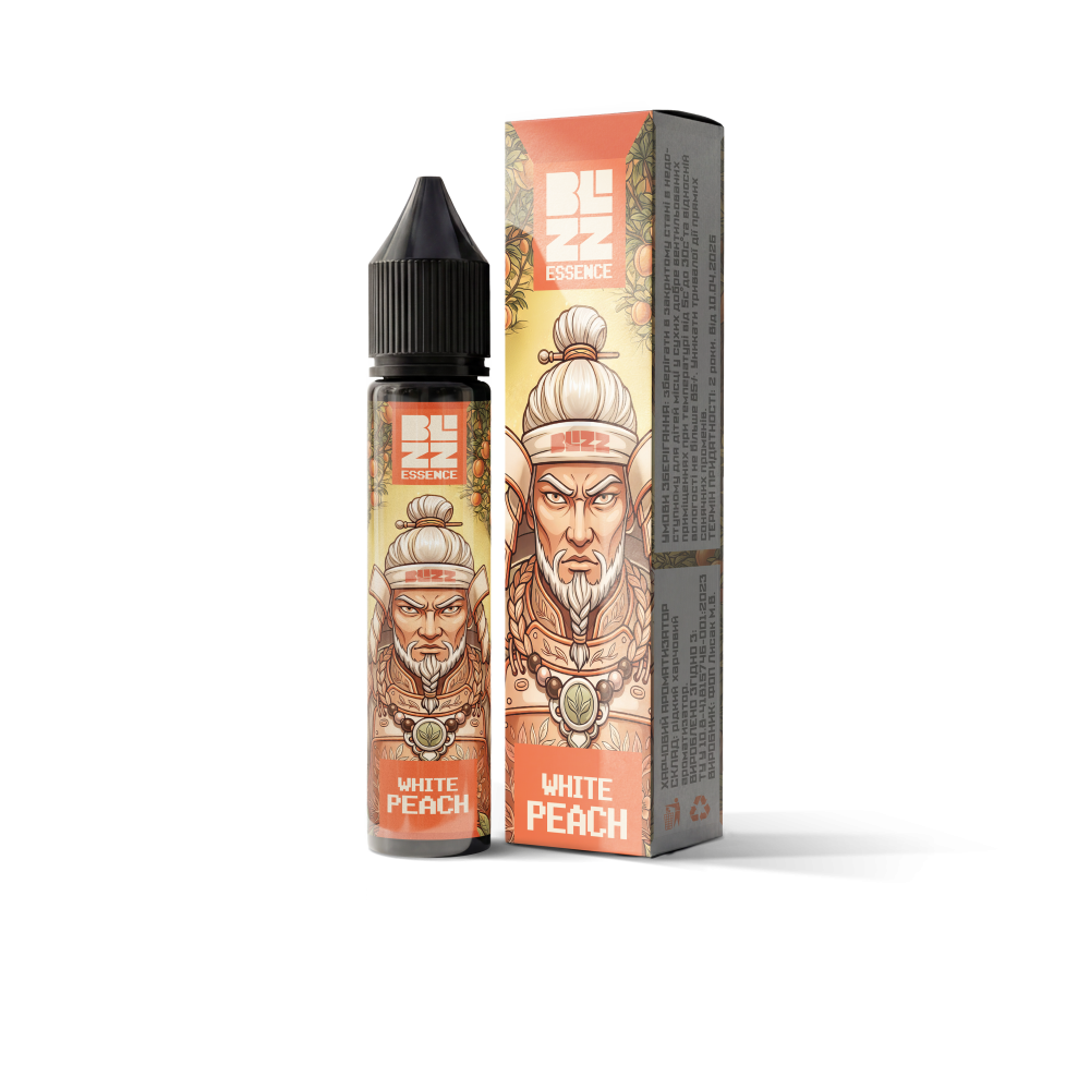 Ароматизатор Blizz Essense White Peach (Білий Персик) 30ml - Blizz Essense 30ml