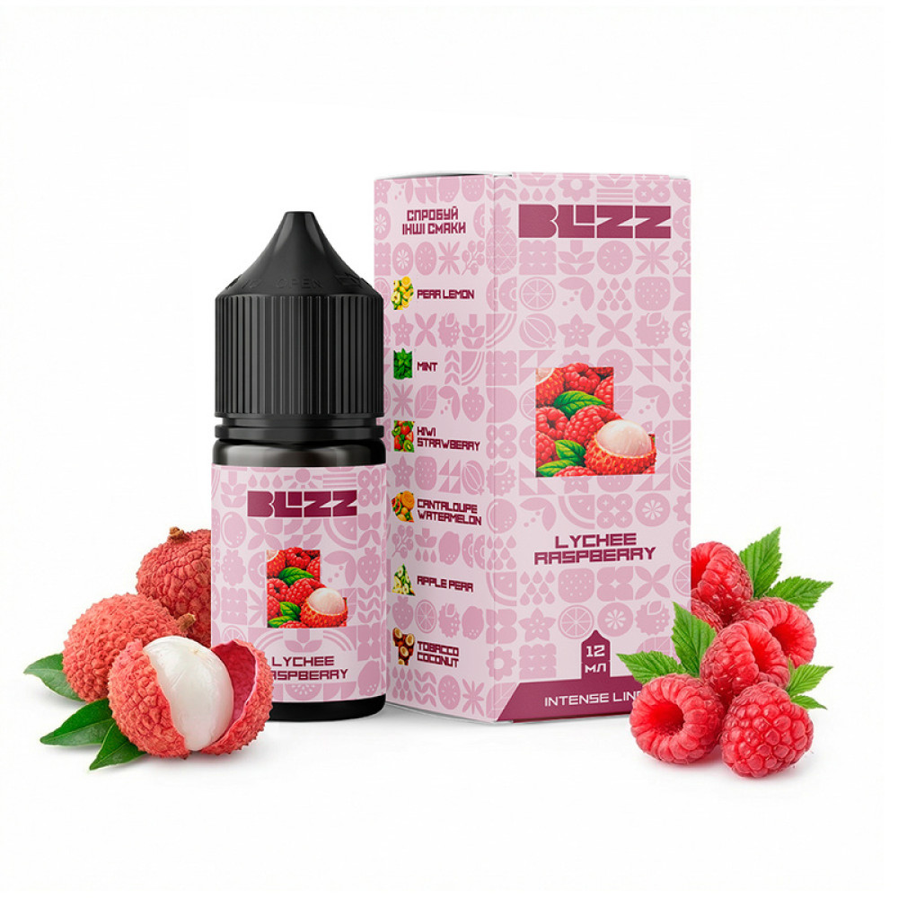Ароматизатор Blizz Intense Line Litchi Raspberry (Лічі Малина) 30ml - Blizz Intense Line 30ml