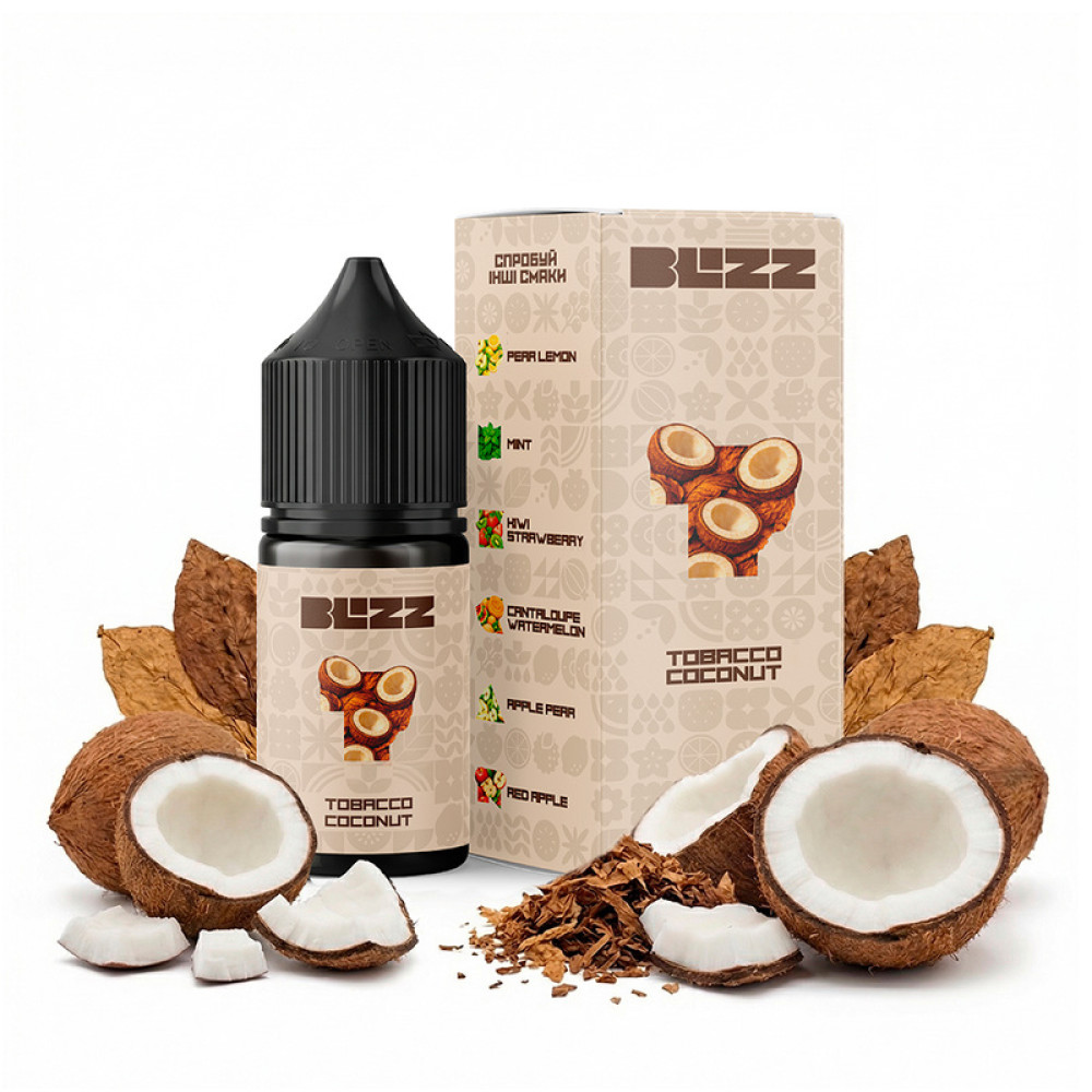 Ароматизатор Blizz Intense Line Tobacco Coconut (Кокос Тютюн) 30ml - Blizz Intense Line 30ml