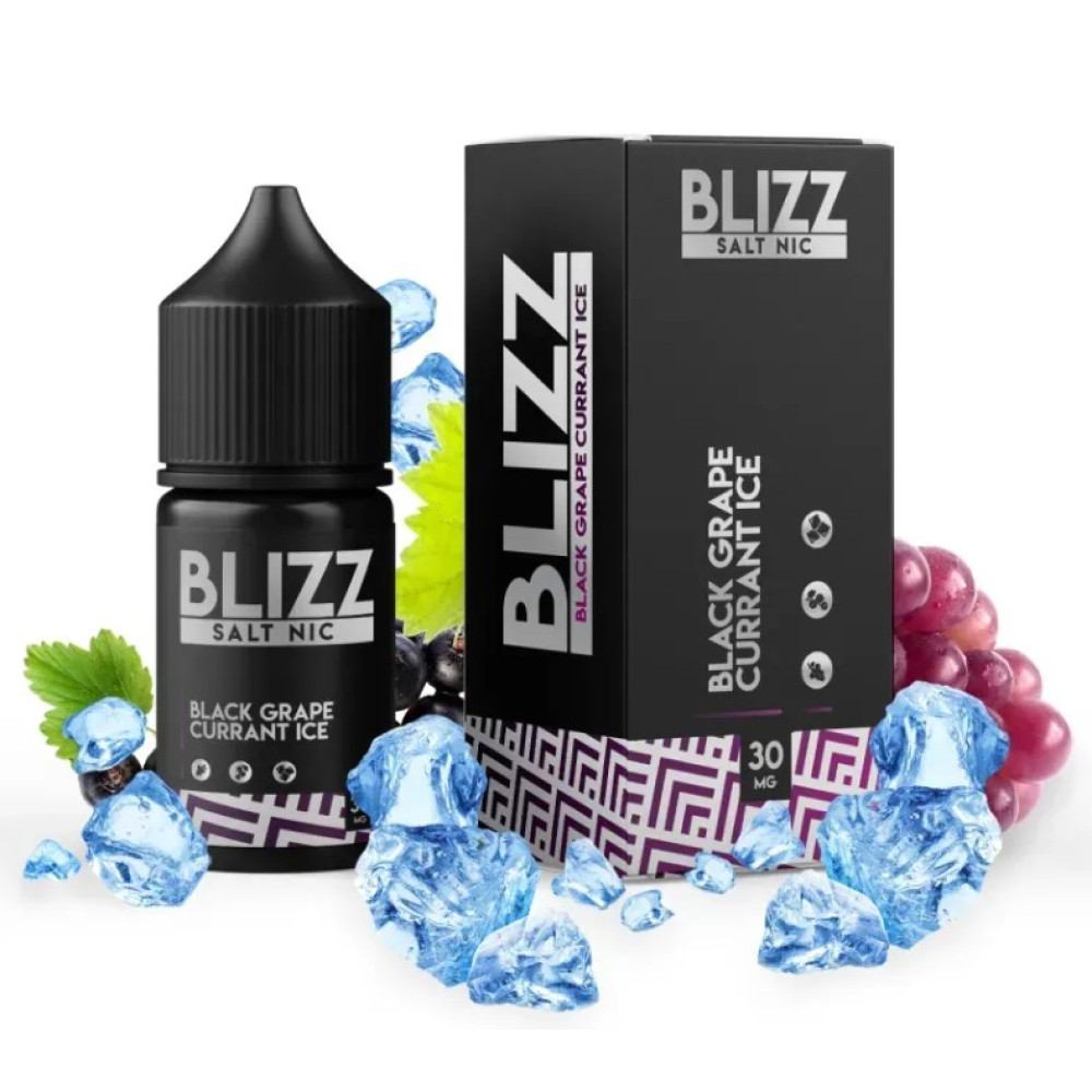 Ароматизатор Blizz 30ml Black Grape Currant Ice (Виноград Смородина Лід) - Blizz 30ml