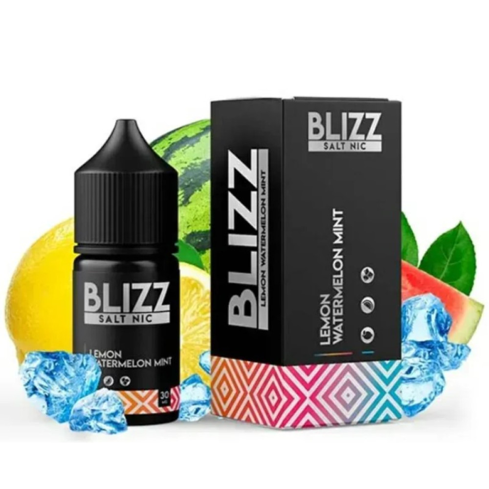 Ароматизатор Blizz 30ml Lemon Watermelon Mint (Лимон Кавун М'ята) - Blizz 30ml