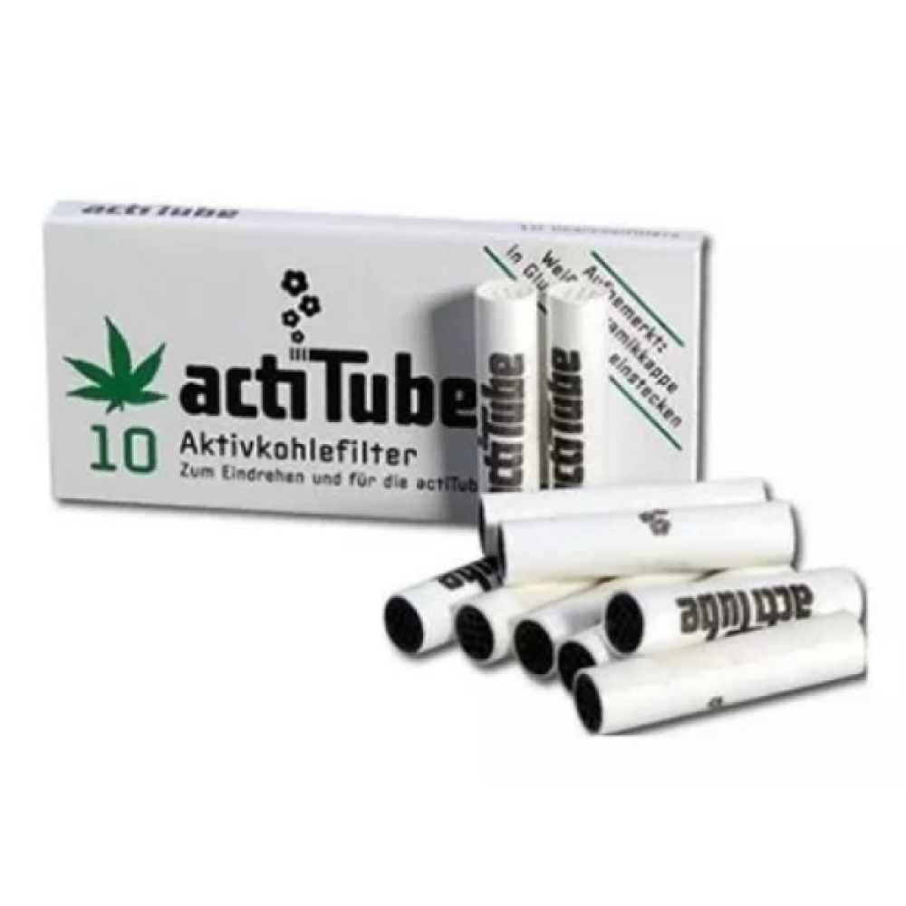 Фільтри вугільні Actitube 8mm (пачка 10шт) - Фільтри