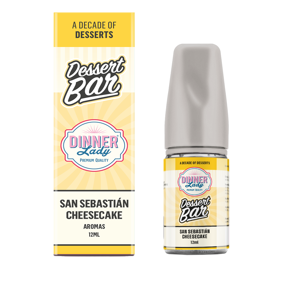 Ароматизатор Dinner Lady Desserts Чізкейк Сан Себастіан 30ml - Dinner Lady Desserts 30ml