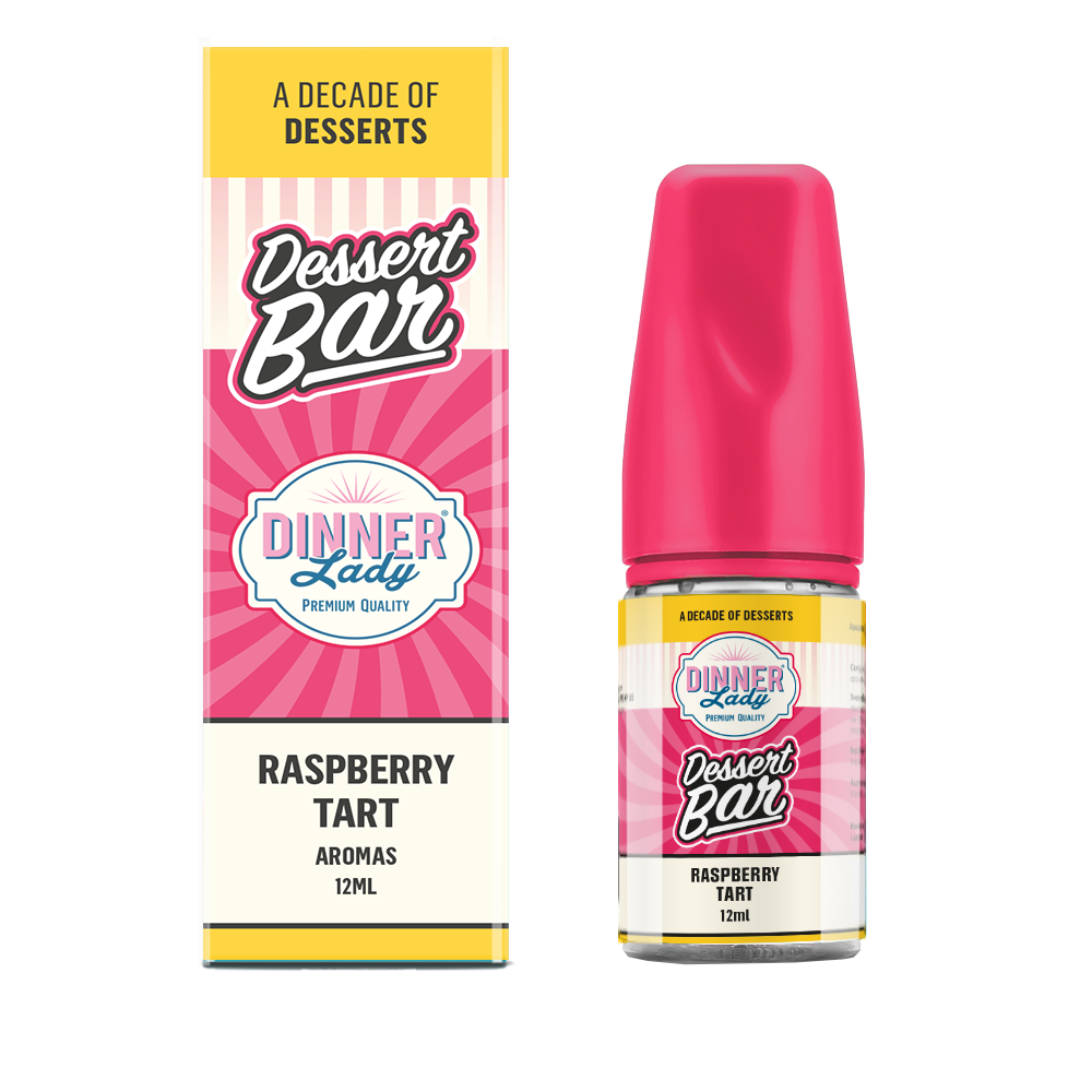 Ароматизатор Dinner Lady Desserts Малиновий Тарт 30ml - Dinner Lady Desserts 30ml