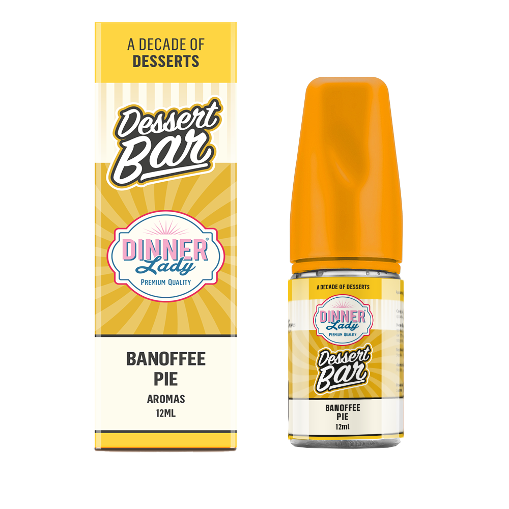 Ароматизатор Dinner Lady Desserts Пиріг Баноффі 30ml - Dinner Lady Desserts 30ml