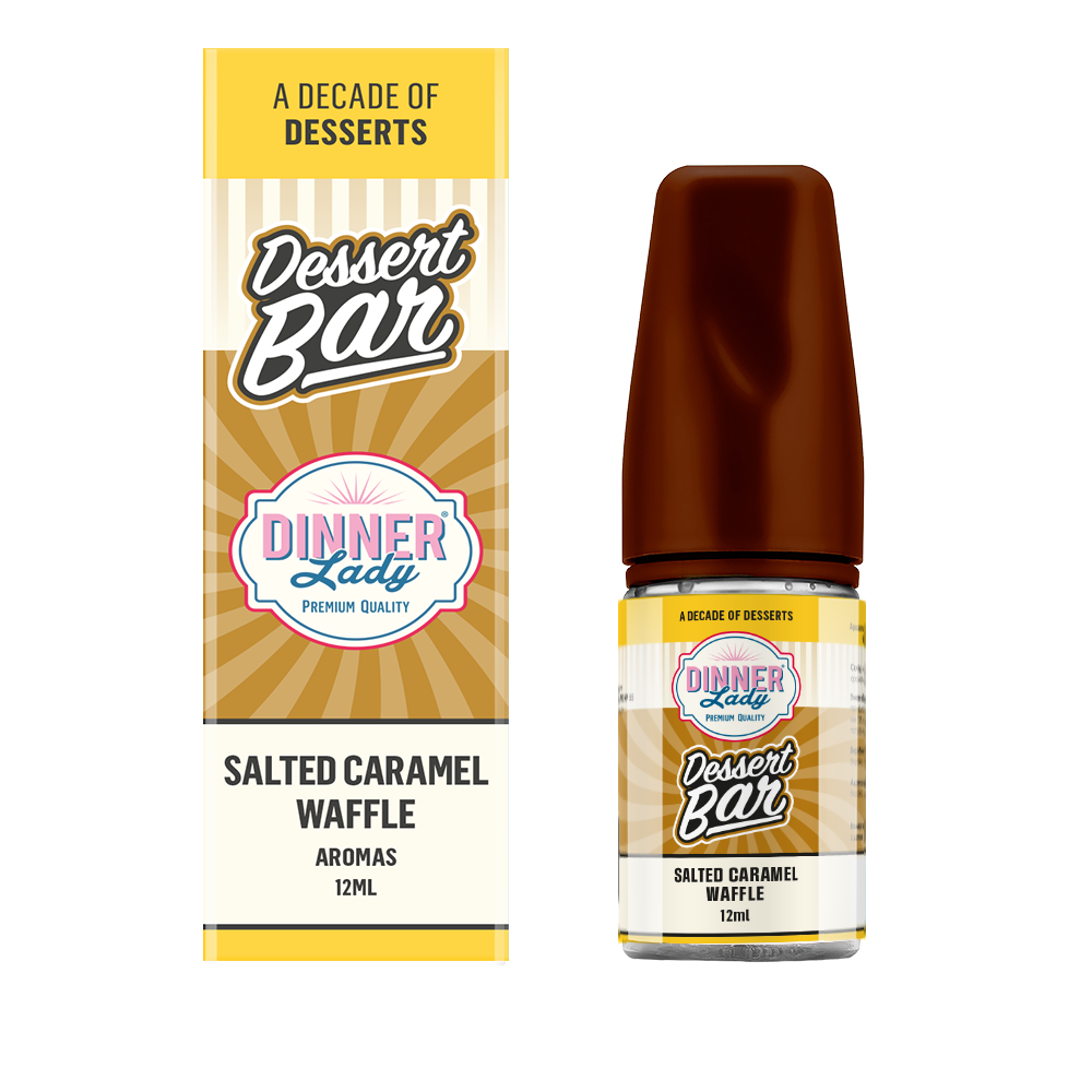 Ароматизатор Dinner Lady Desserts Вафля з Солоною Карамеллю 30ml - Dinner Lady Desserts 30ml