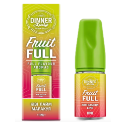 Ароматизатор Dinner Lady Fruit Full Kiwi Passion Fruit Lime (Ківі Маракуя Лайм) 30ml - Dinner Lady Fruit Full 30ml
