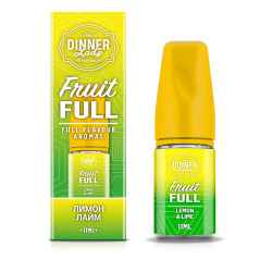 Ароматизатор Dinner Lady Fruit Full Lemon Lime (Лимон Лайм) 30ml - Dinner Lady Fruit Full 30ml