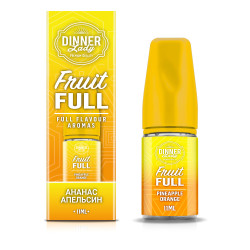 Ароматизатор Dinner Lady Fruit Full Orange Pineapple (Апельсин Ананас) 30ml - Dinner Lady Fruit Full 30ml