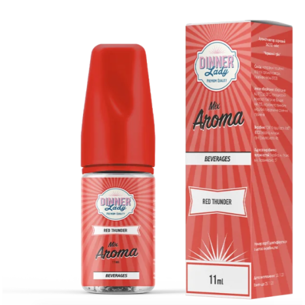 Ароматизатор Dinner Lady Red Lemonade (Червоний Лимонад) 30ml - Dinner Lady 30ml