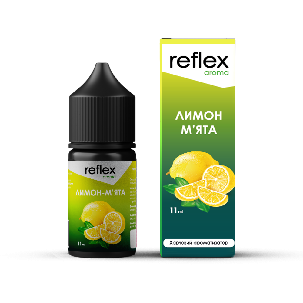 Ароматизатор Reflex Лимон М'ята 30ml - Reflex 30ml