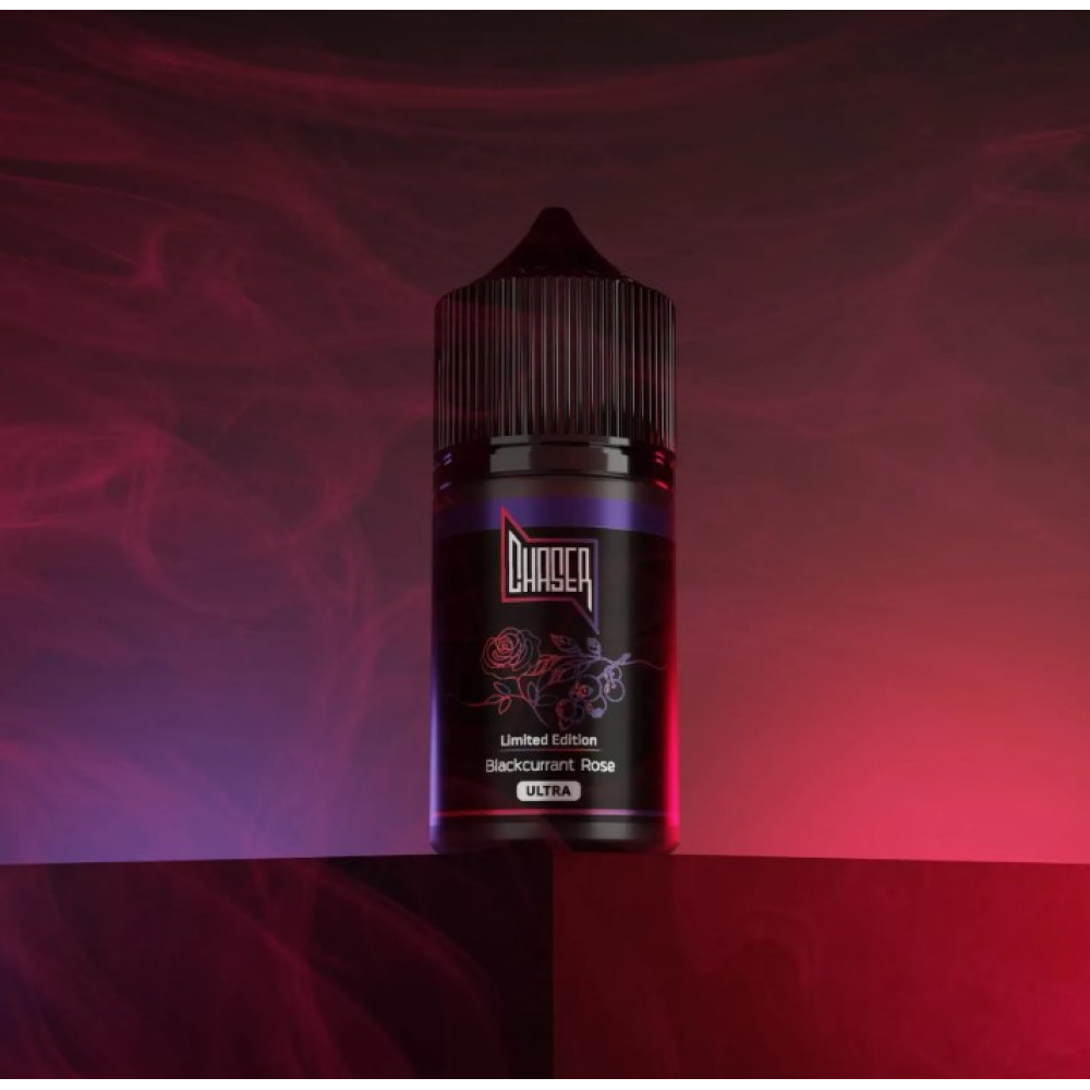 Ароматизатор Chaser Black Blackcurrant Rose Limited (Чорна смородина Троянда) 30ml - Chaser Black 30ml