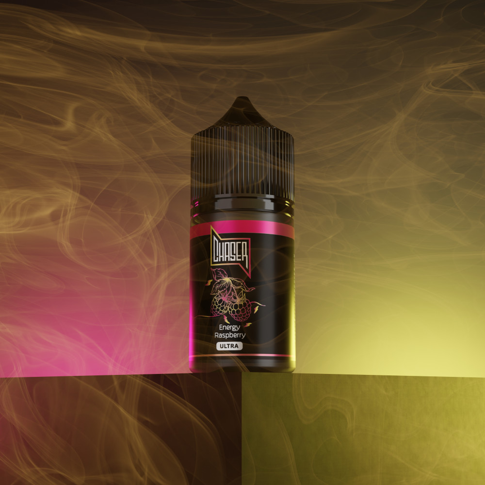 Ароматизатор Chaser Black Energy Raspberry (Малиновий Енергетик) 30ml - Chaser Black 30ml