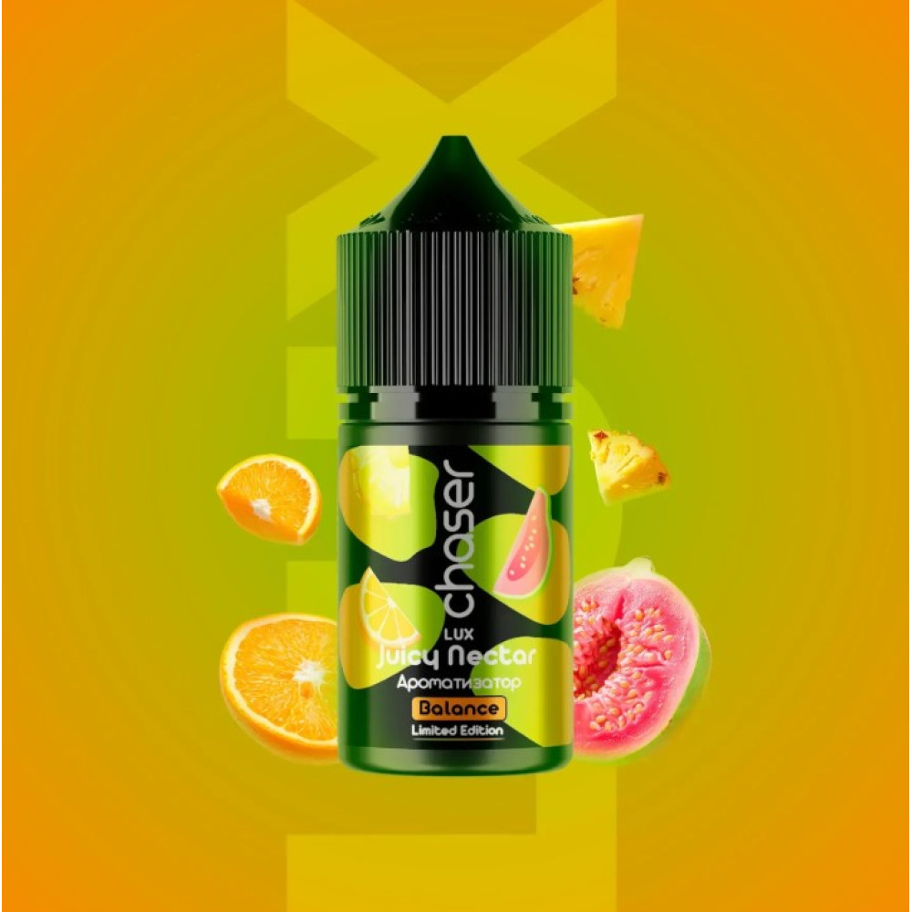 Ароматизатор Chaser Lux Juicy Nectar (Соковитий Нектарин) 30ml - Chaser Lux 30ml
