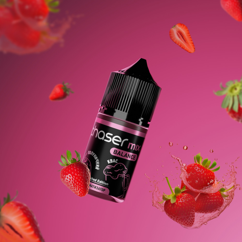 Ароматизатор Chaser Mix Полуниця Квас 30ml - Chaser Mix 30ml