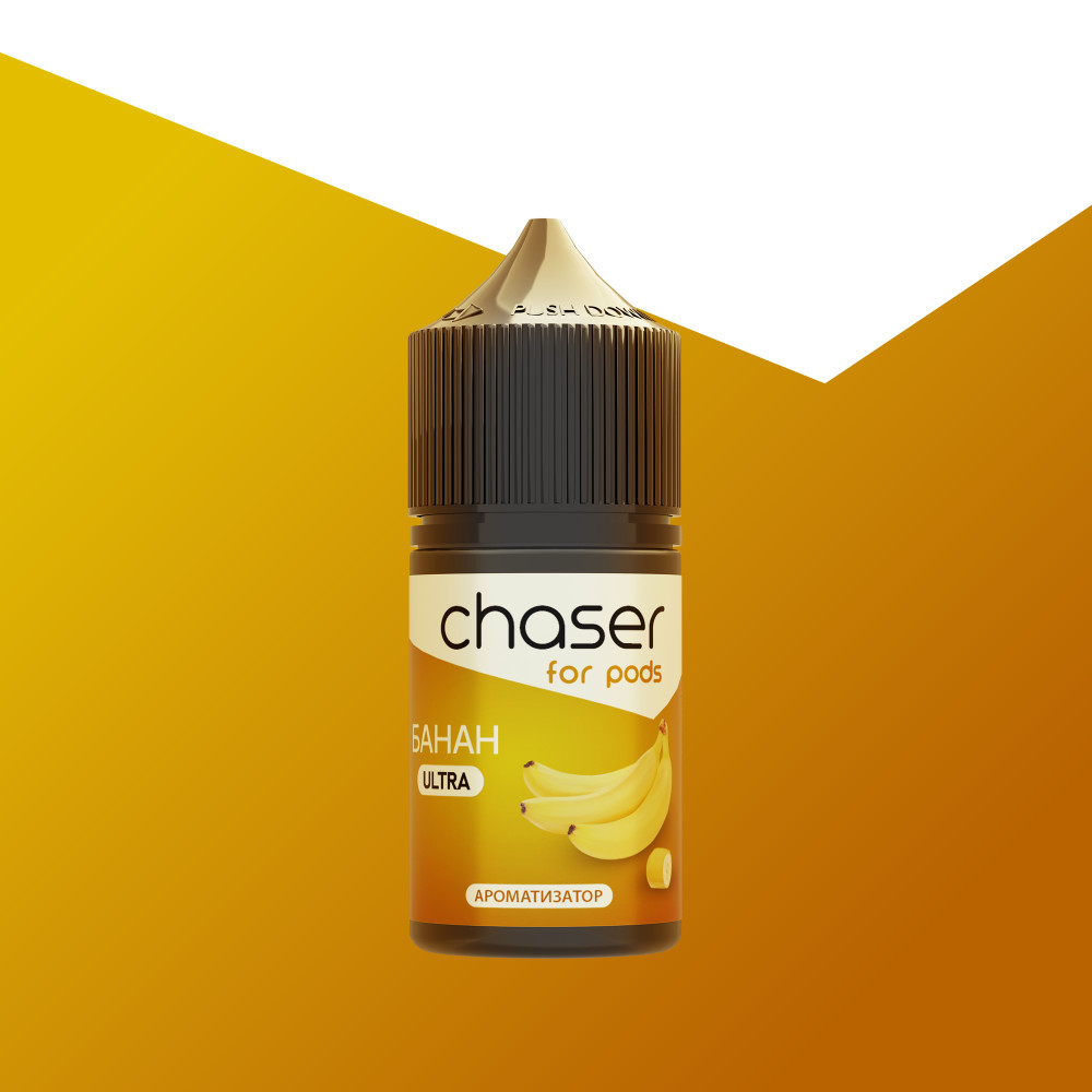 Ароматизатор Chaser F/P Банан 30ml - Chaser F/P 30ml