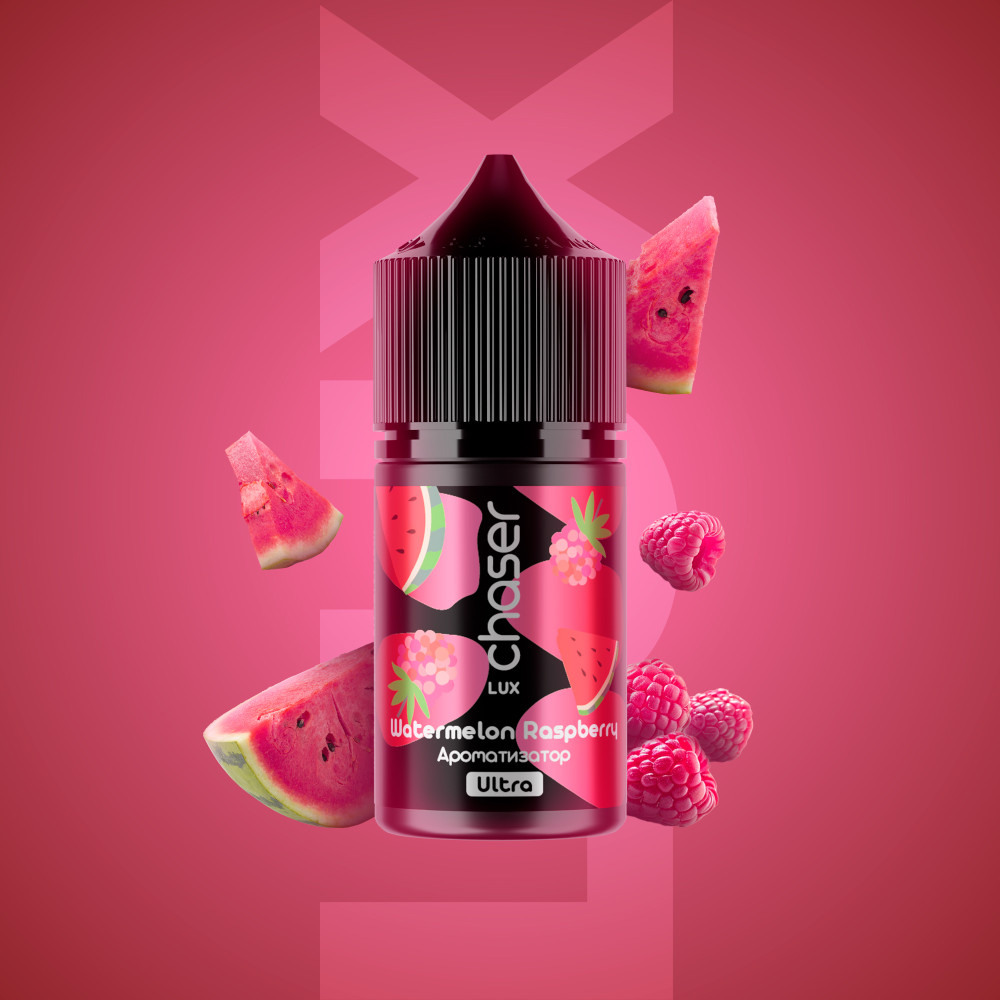 Ароматизатор Chaser Lux Watermelon Raspberry (Кавун Малина) 30ml - Chaser Lux 30ml