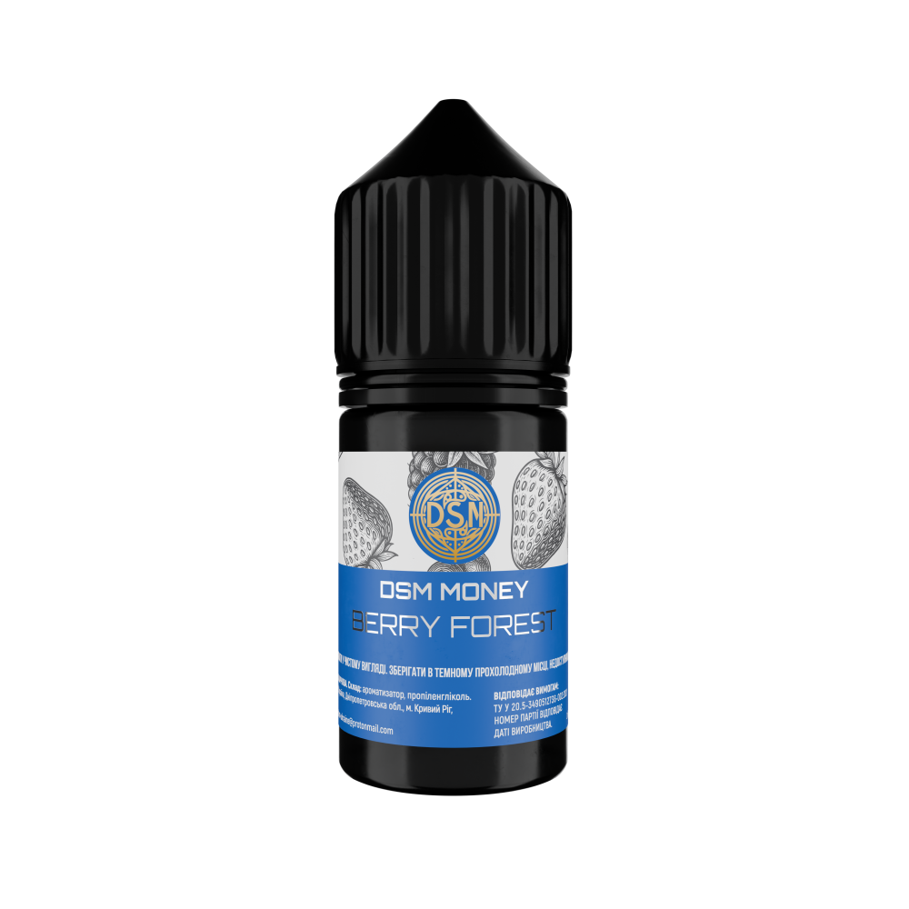 Ароматизатор DSM Money Berry Forest (Ягідний Ліс) 30ml - Dsm_Money 30ml