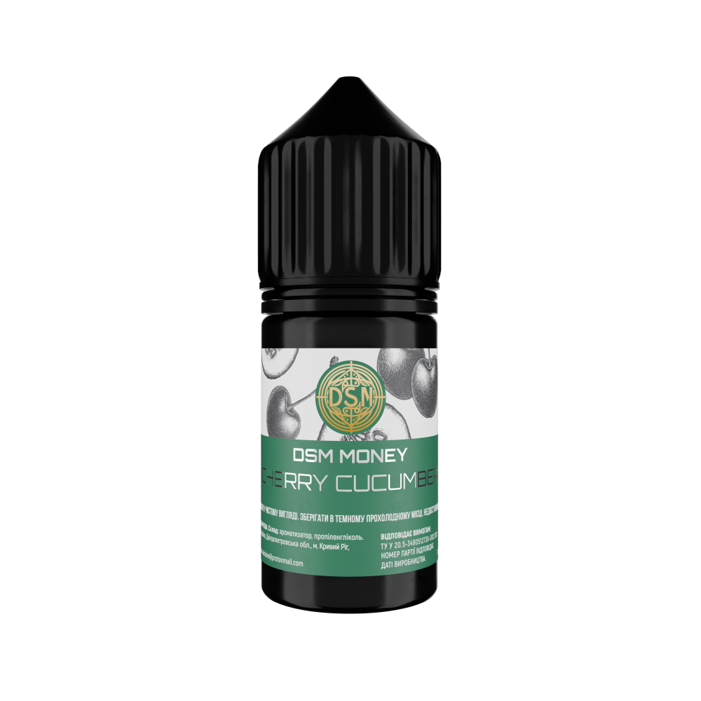 Ароматизатор DSM Money Cherry Cucumber (Вишня Огірок) 30ml - Dsm_Money 30ml