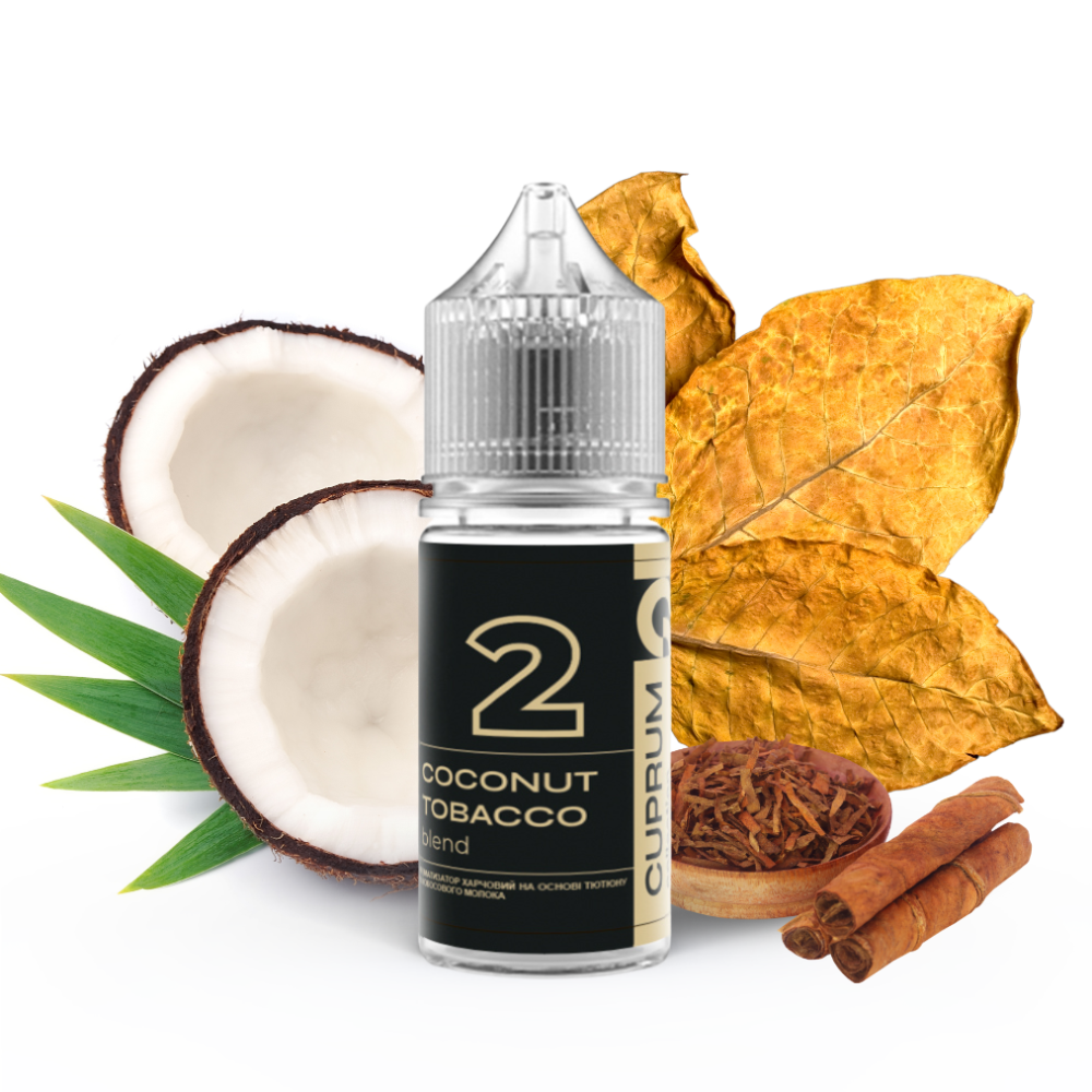 Ароматизатор Cuprum Coconut Tobacco Blend (Кокосова Тютюнова Суміш) 30ml - Cuprum 30ml
