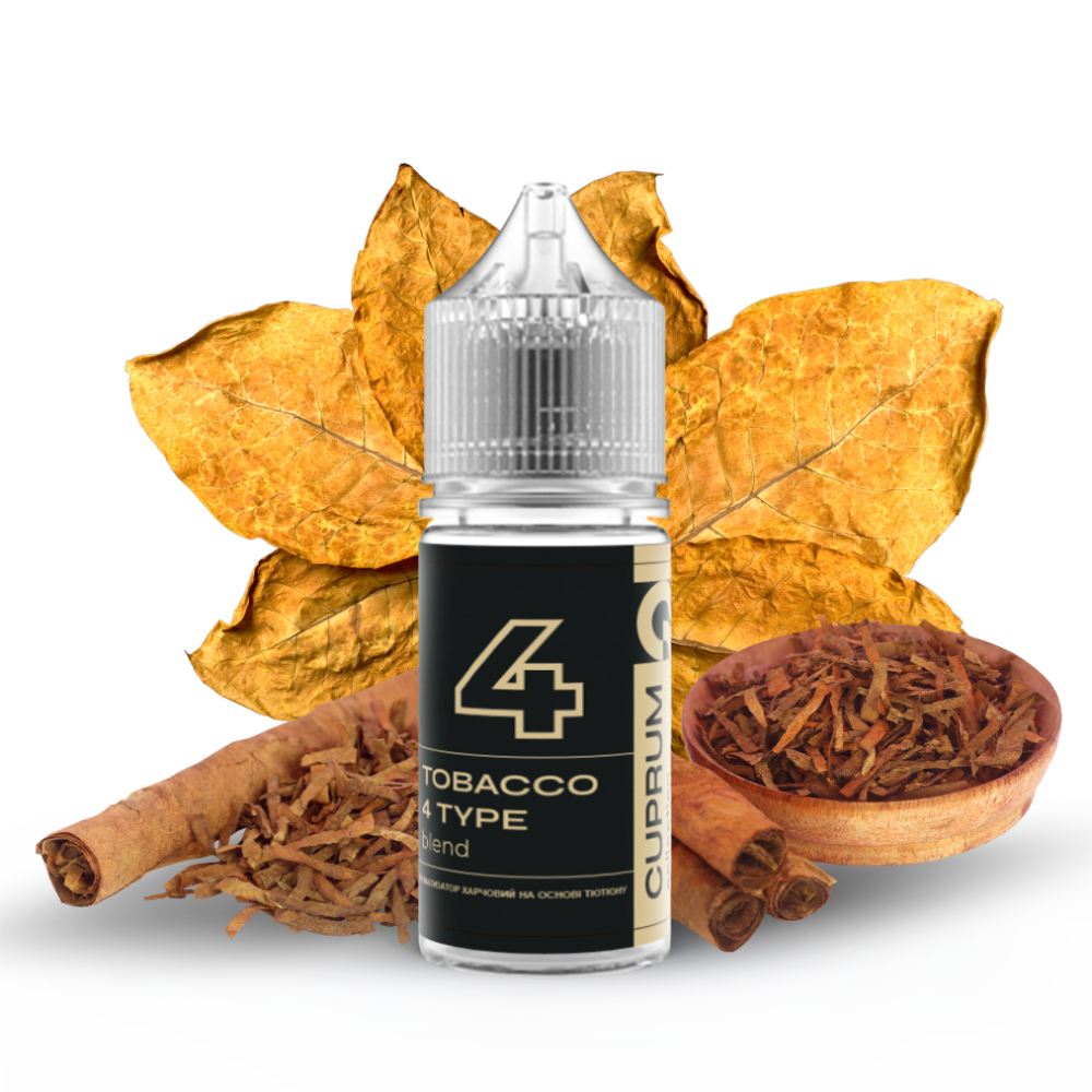 Ароматизатор Cuprum Tobacco 4 Type Blend (Тютюнова Суміш 4 Видів) 30ml - Cuprum 30ml
