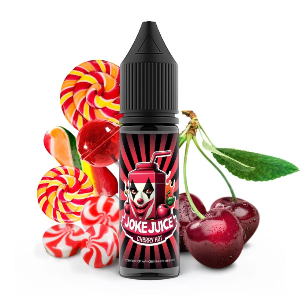 Ароматизатор Joke Juice Cherry Hot (Гаряча Вишня) 15ml - Joke Juice 15ml