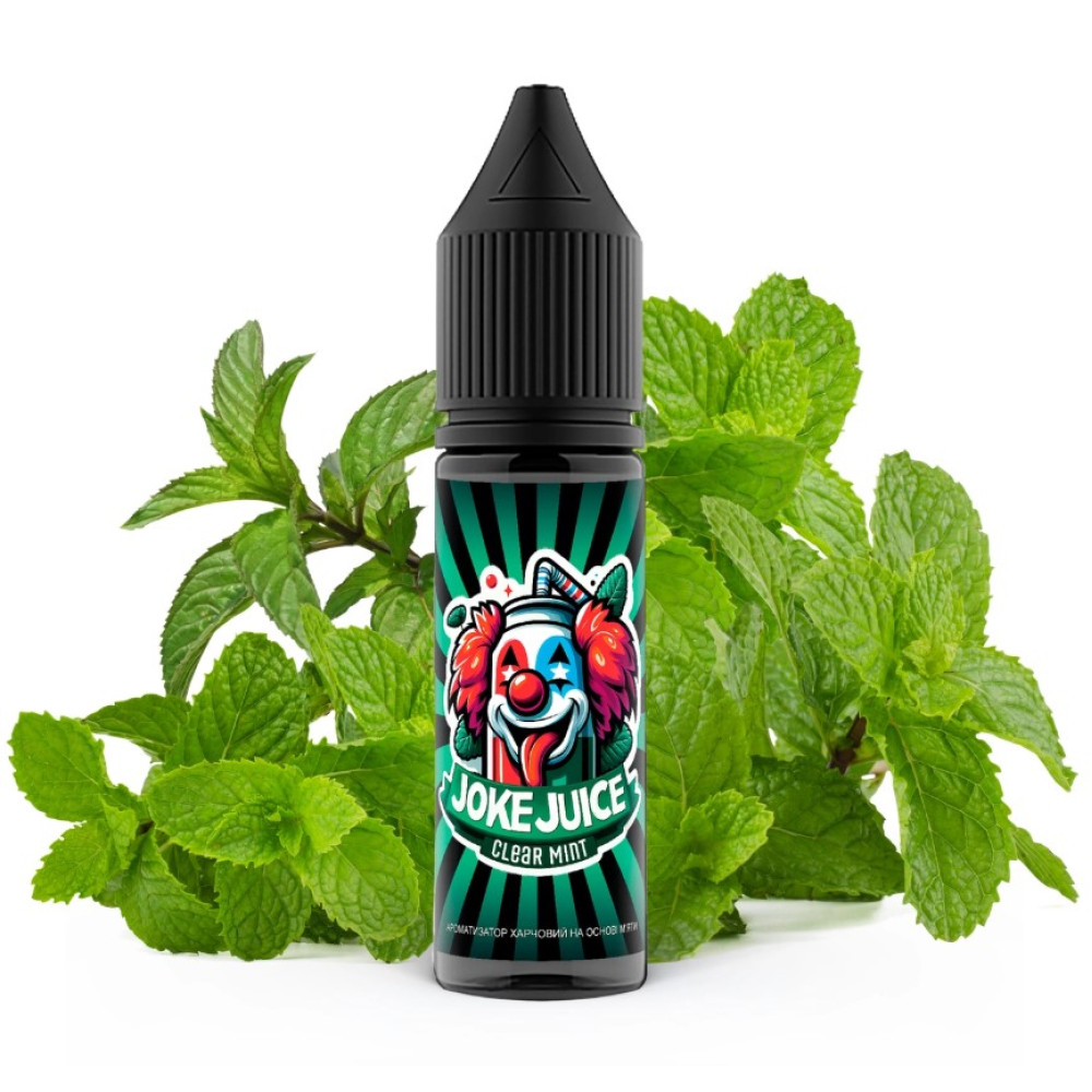 Ароматизатор Joke Juice Clear Mint (М'ята) 15ml - Joke Juice 15ml
