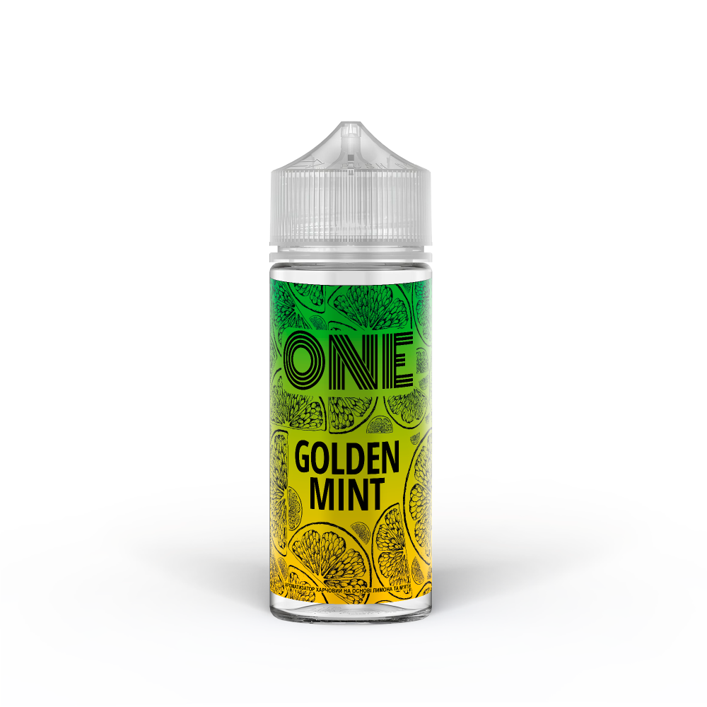 Ароматизатор органічний ONE Golden Mint (Цитрус М'ята) 120ml - One 120ml