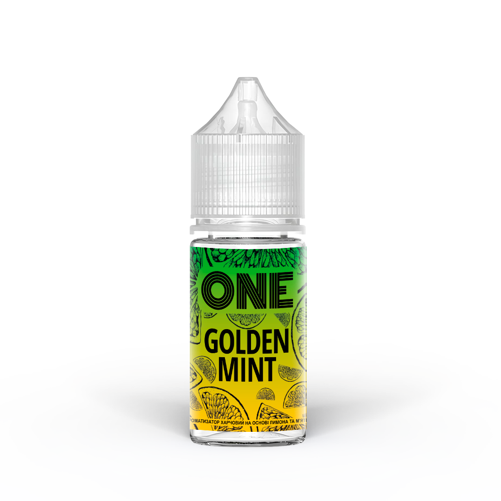 Ароматизатор ONE Golden Mint (Цитрус М'ята) 30ml - One 30ml
