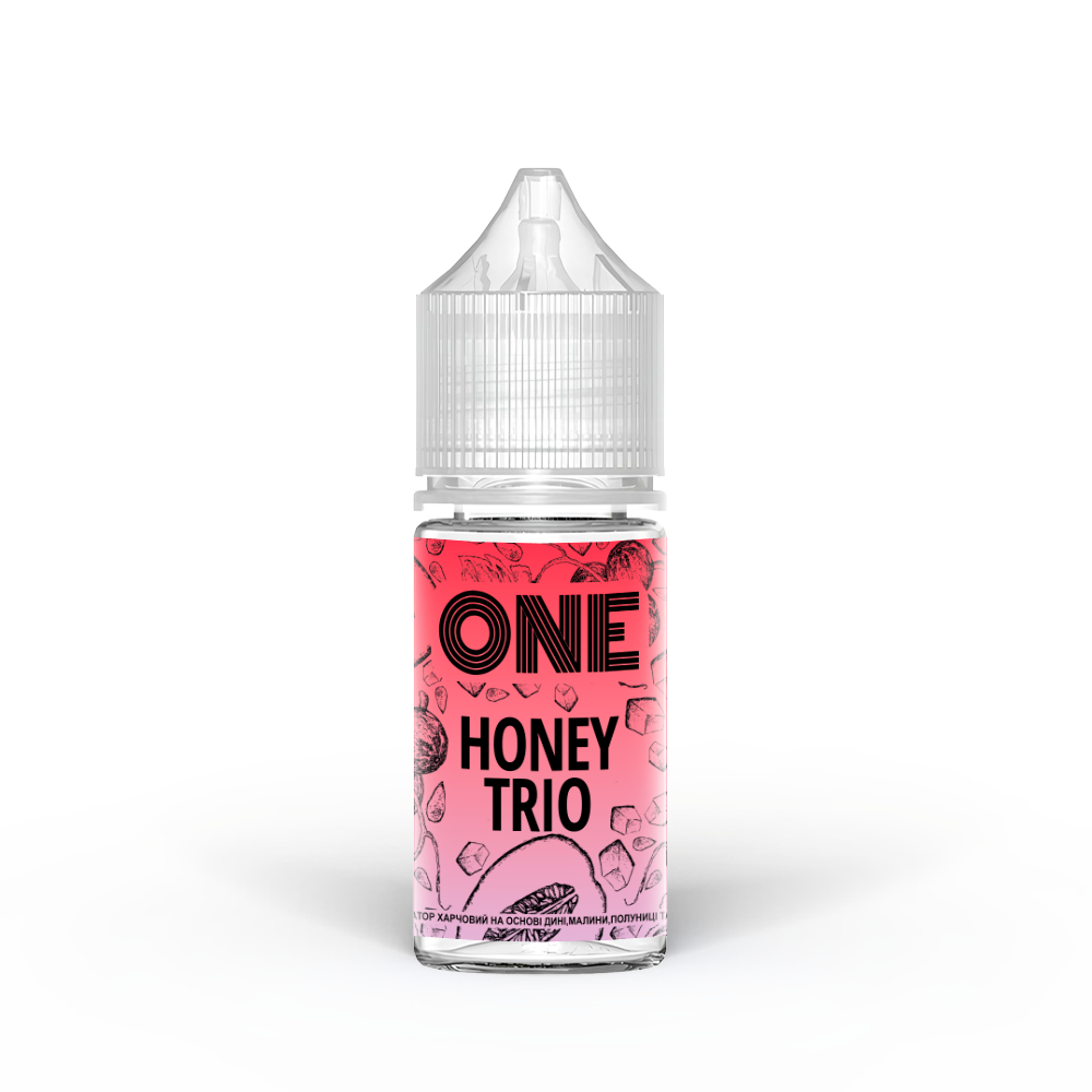 Ароматизатор ONE Honey Trio (Полуниця Малина Диня Лід) 30ml - One 30ml