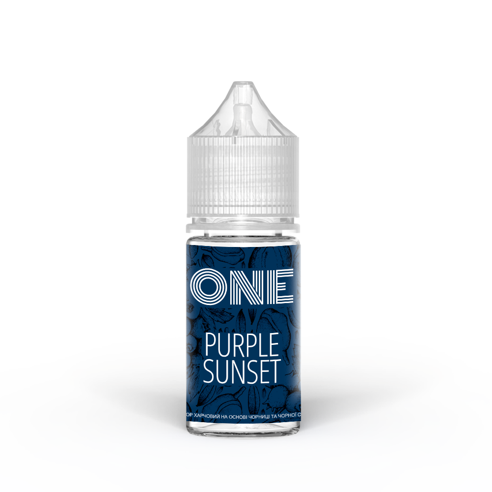 Ароматизатор ONE Purple Sunset (Чорниця Ожина) 30ml - One 30ml