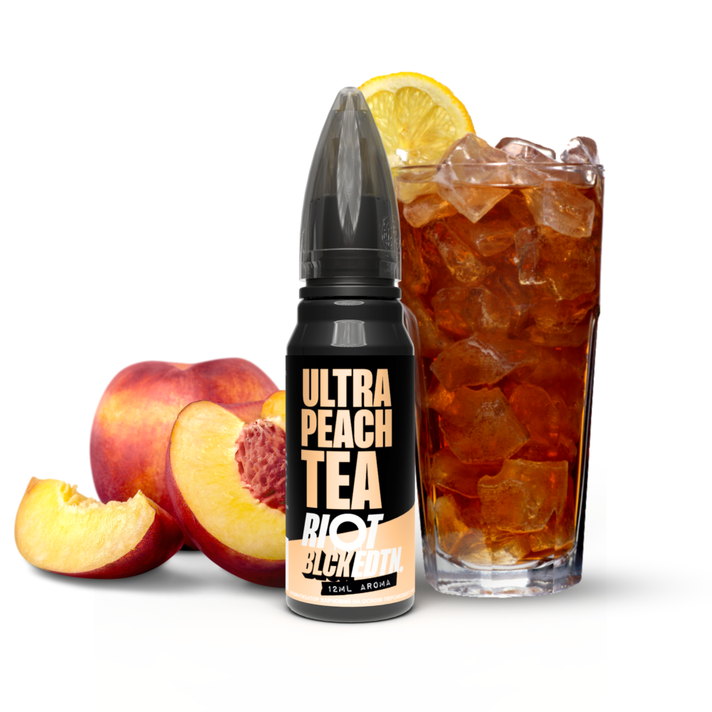 Ароматизатор Riot Squad BLCK EDTN Ultra Peach Tea 30ml - Riot Squad 30ml
