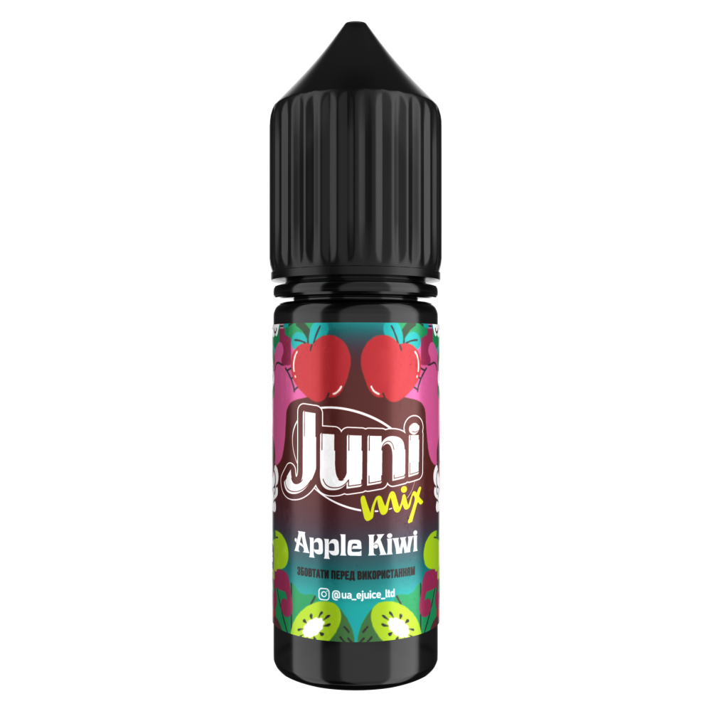 Ароматизатор Juni Mix Apple Kiwi (Яблуко Ківі) 15ml - Juni Mix 15ml