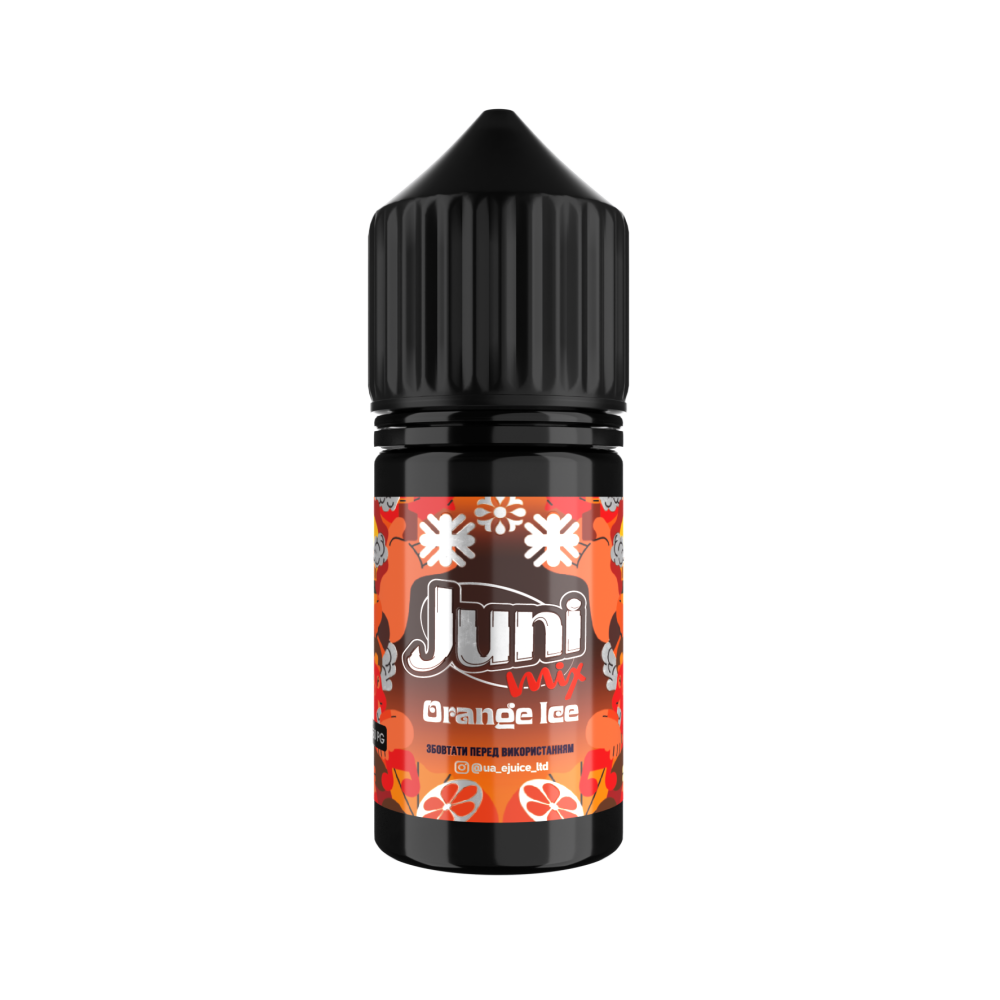 Ароматизатор Juni Mix Orange Ice (Апельсин Лід) 30ml - Juni Mix 30ml