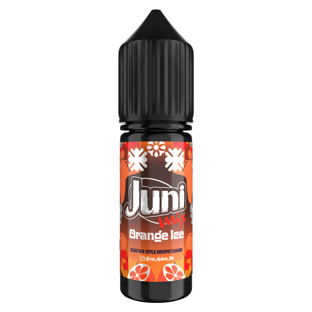 Ароматизатор Juni Mix Orange Ice (Апельсин Лід) 15ml - Juni Mix 15ml