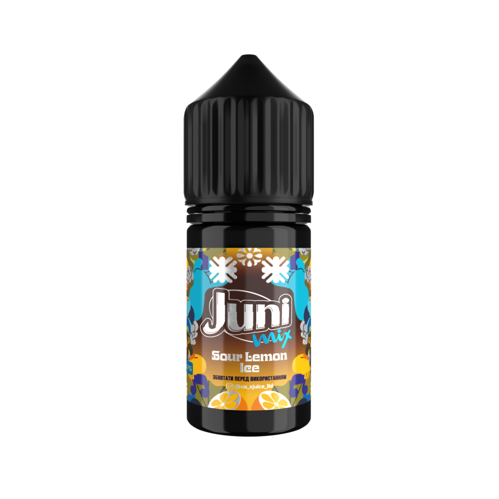 Ароматизатор Juni Mix Sour Lemon Ice (Кислий Лимон Лід) 30ml - Juni Mix 30ml