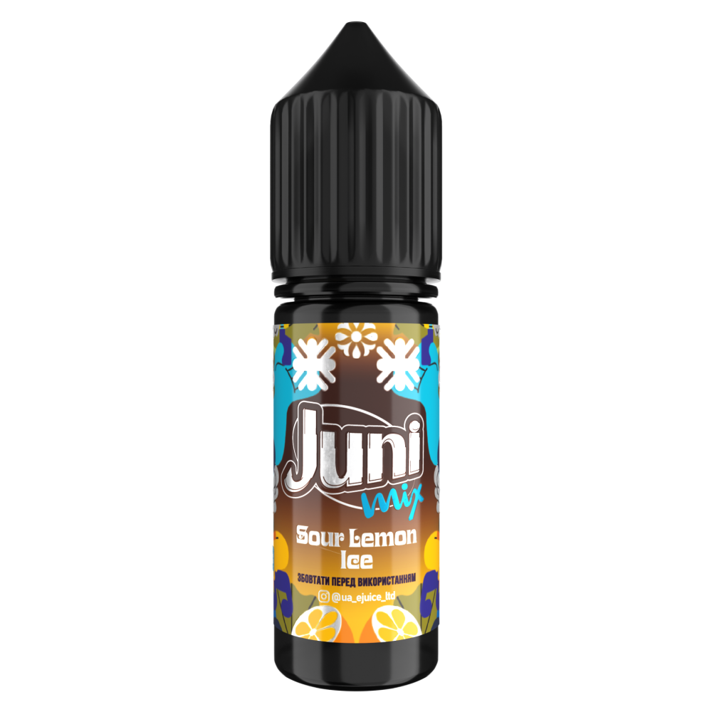 Ароматизатор Juni Mix Sour Lemon Ice (Кислий Лимон Лід) 15ml - Juni Mix 15ml