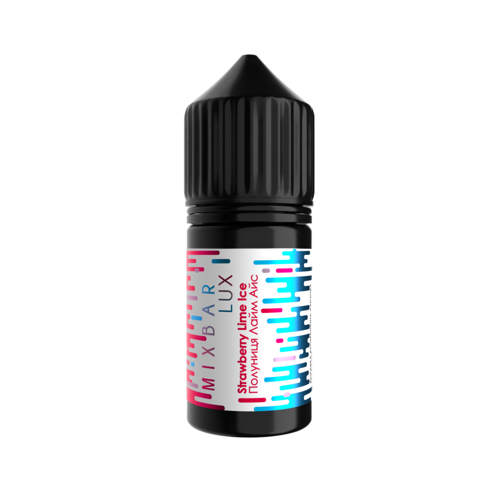 Ароматизатор Mix Bar Lux 30ml Strawberry Lime Ice (Полуниця Лайм Лід) - Mixbar Lux 30ml