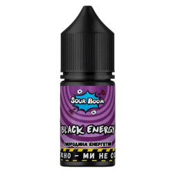 Ароматизатор Sour Boom Black Energy (Енергетик) 15ml - Sour Boom 15ml
