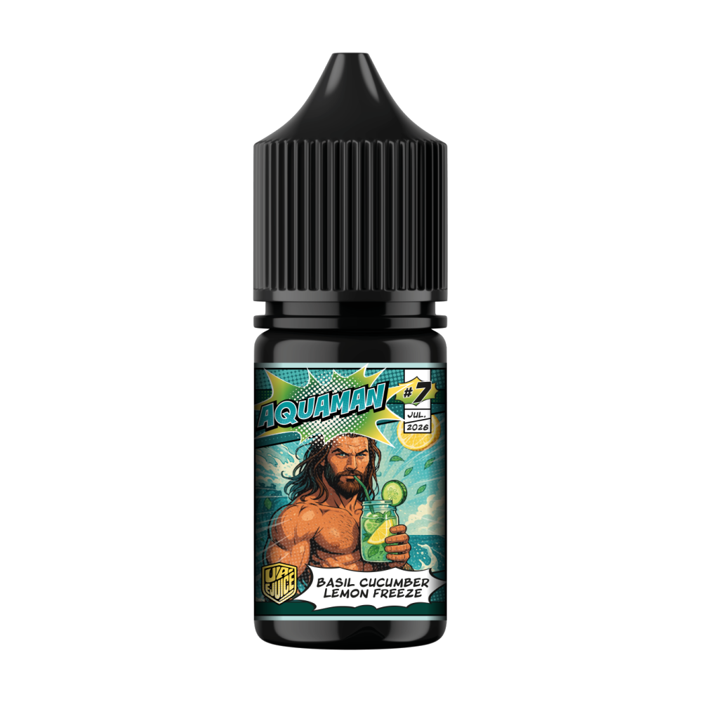 Ароматизатор Super Heroes Basil Cucumber Lemon Freeze (Огірок Базилік Лід) 30ml - Super Heroes 30ml